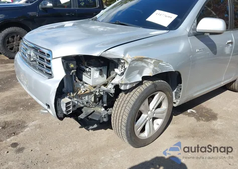 2008 Toyota Highlander Limited from USA, damaged, VIN JTEES42A882071598